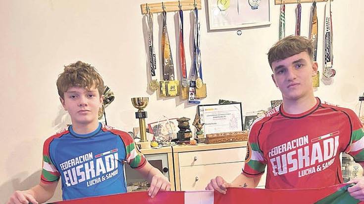 Oinatz eta Haitz Irusta anaiak Espainiako Jiu-jitsu Txapelketan lehiatuko dira