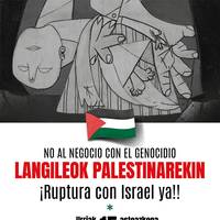 LAN-UZTE orokorra eta KAZEROLADA Palestinaren alde