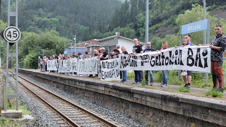 Altzolako tren geltokia kentzeko erabakia berretsi du Eusko Jaurlaritzak