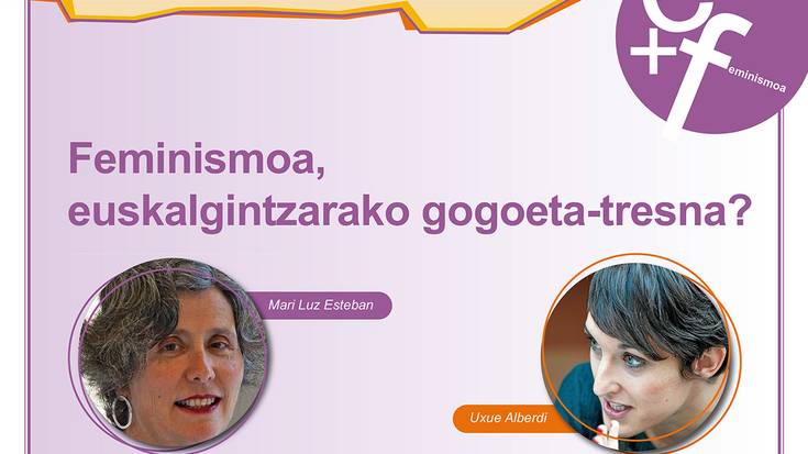  Uxue Alberdik Mari Luz Esteban elkarrizketatuko du 'Feminismoa, euskalgintzarako gogoeta-tresna?' solasaldian