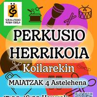Ikastaroa: "Perkusio herrikoia"
