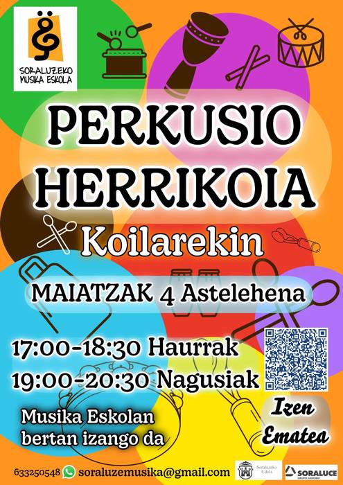 Ikastaroa: "Perkusio herrikoia"
