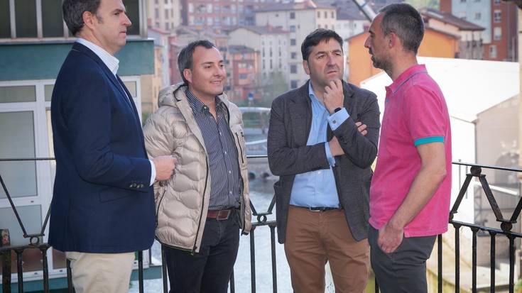 Soraluzeko Gabolats zubi berriaren obrak erritmo onean ari dira aurrera egiten