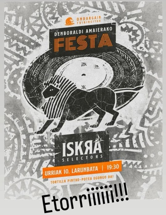 Denboraldi amaierako festa