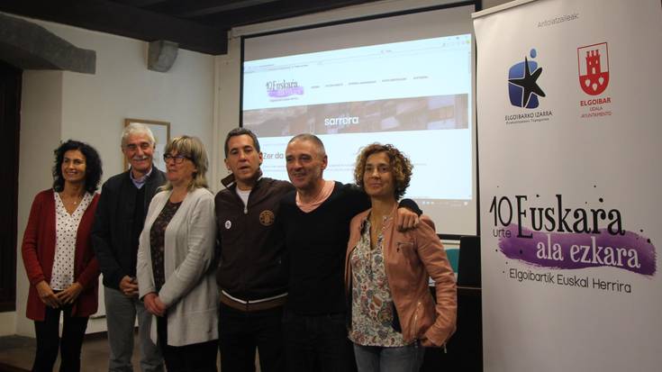 'Euskara ala ezkara, Elgoibartik Euskal Herrira' webgune berria martxan dago