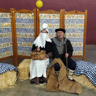 Olentzeroren eta Mari Domingiren etorrera (Itziar)