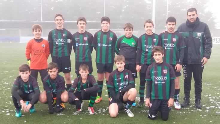  Sorako infantil mailako taldeak Txapeldunen Liga jokatuko du