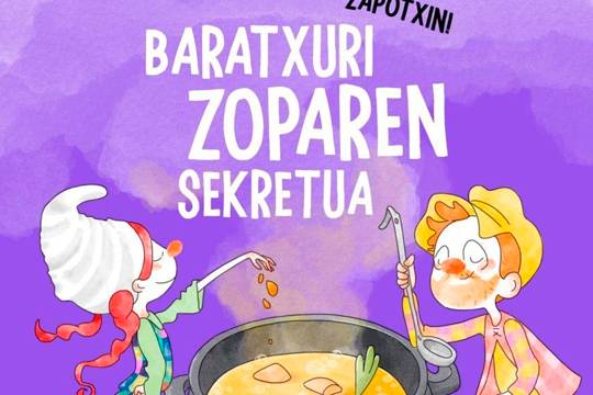 'Ai, Zapotxin. Baratxuri zoparen sekretua' familia-antzerkia emango dute Mendaron martxoaren 29an