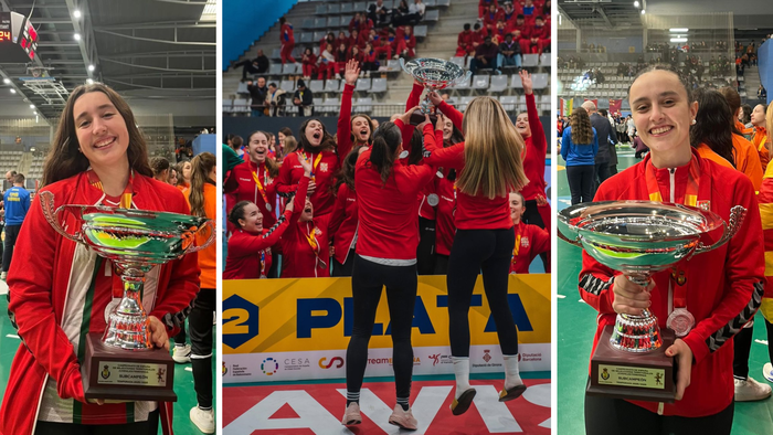 Euskal Selekzioarekin lortutako dominak kolkoan bueltatu dira eskubaloi jokalari debabarrendarrak