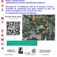 Familien mendi irteera: Artarrai-Elorreta-Mañe
