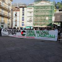 'Genozidioa stop! Palestinarekin konpromisoa' mobilizazioa