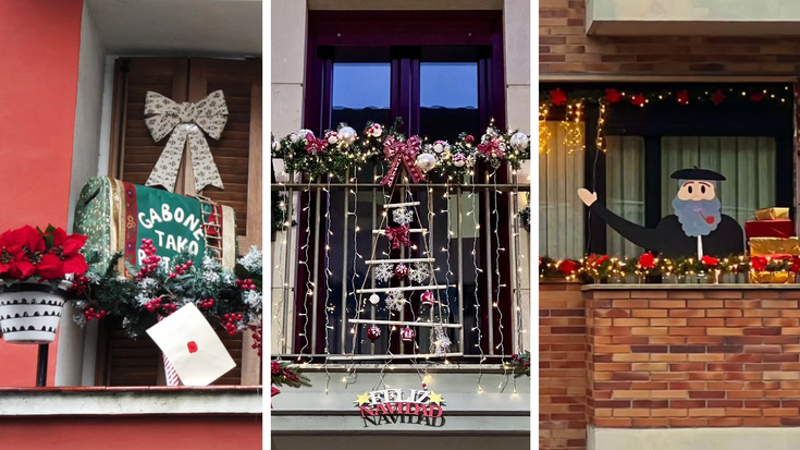 Gabonetako balkoiak apaintzeko azken eguna