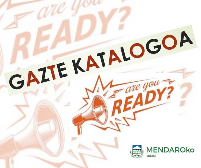 Nerabeentzako ‘Are you ready: Gazte Katalogoa’ kaleratu du Mendaroko Udalak