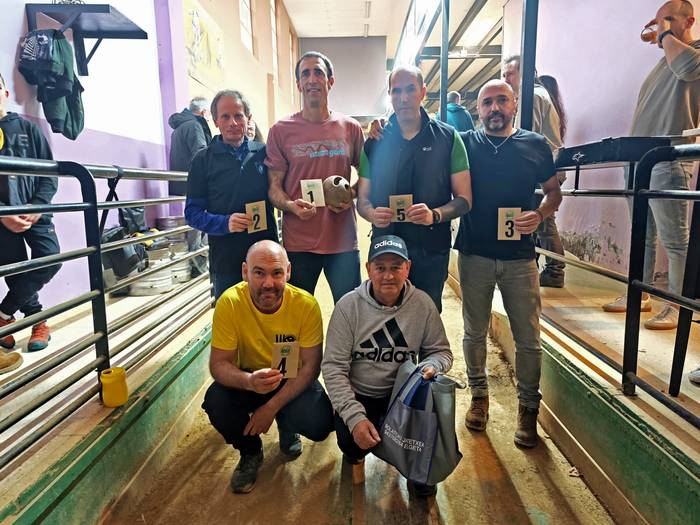 Gorka Bereziartua bolaria gailendu da Gipuzkoako txapelketako hirugarren tiraldian