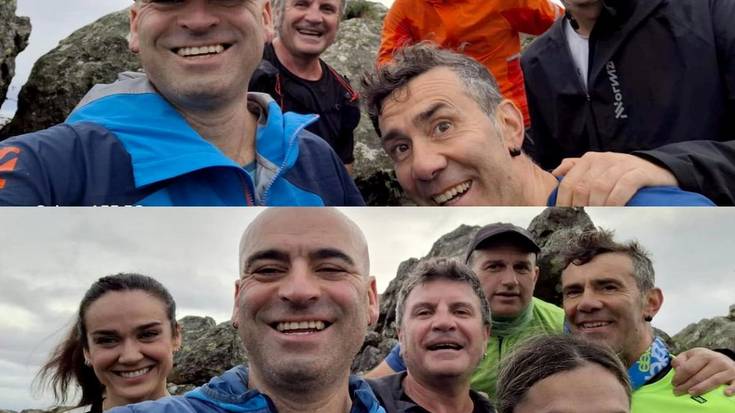 Herritarren laguntzarekin amaitu nahi du egunero Karakatera igotzeko erronka Iban Fernandezek