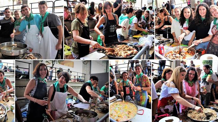Paella lehiaketarako eta adinekoen bazkarirako izena emateko epea zabalik, Mendaron