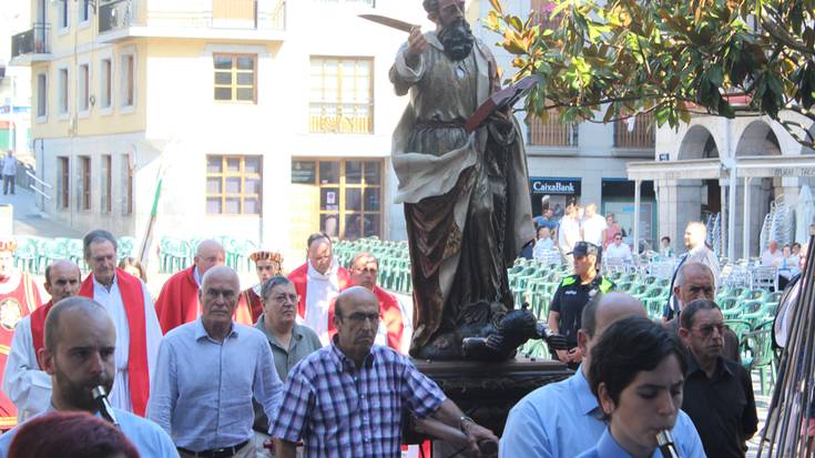 San Bartolome eguna ospatzen ari dira gaur elgoibartarrak