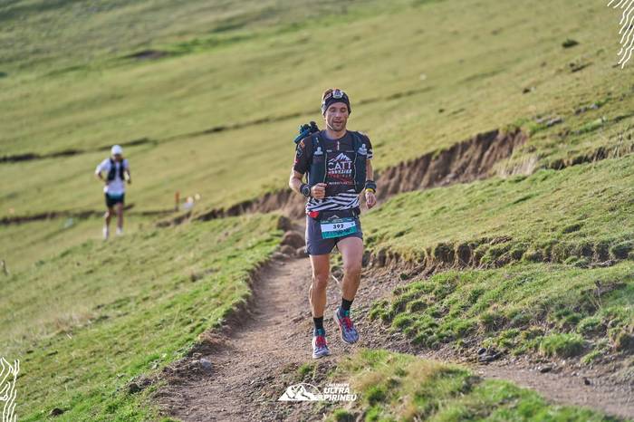 Ultra pirineu lasterketan lehiatu da Angel Quintana