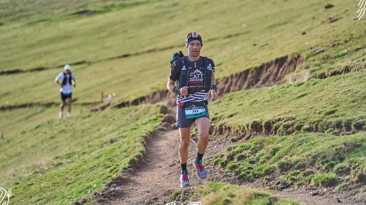 Ultra pirineu lasterketan lehiatu da Angel Quintana