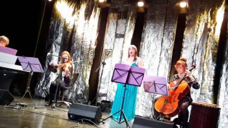 Txopitea sopranoak eta Aramu folk taldeak kontzertua eskainiko dute domekan