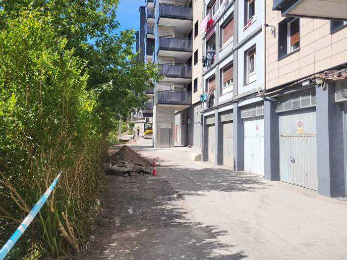 Gaur, astelehena, irailak 14 hasiko dira Ezozibidea atzeko bidea txukuntzeko lanak