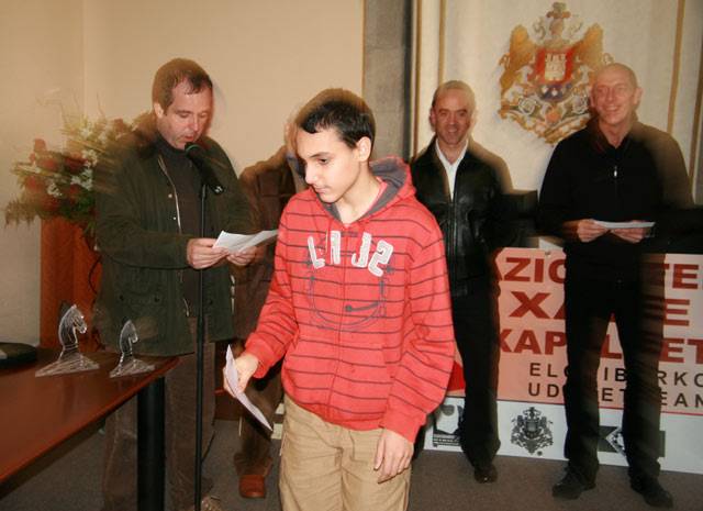 Kiprian Berbatov, 13 urteko bulgariarra.