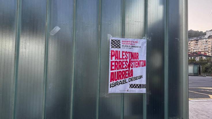 "Palestinar erresistentziaren alde eta Israelen eta bere konplizeen aurka, urriaren 4an Iruñera!"