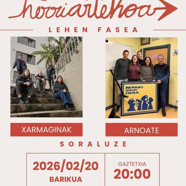 Gipuzkoako herriarteko bertsolari txapelketako kanporaketa