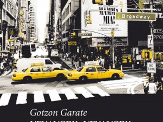 Gotzon Garateren 'New York, New York' liburua berrargitaratu dute