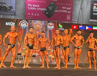 Iosu Rodriguezek bosgarren postua lortu du Dubain jokatu duten Munduko Kulturismo Natural Txapelketan