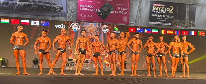 Iosu Rodriguezek bosgarren postua lortu du Dubain jokatu duten Munduko Kulturismo Natural Txapelketan