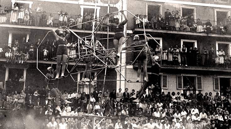 1930eko hamarkadako San Roke jaiak: Zirku-emanaldia