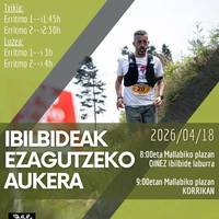 Zazpi Pago lasterketaren ibilbideak ezagutzeko irteera