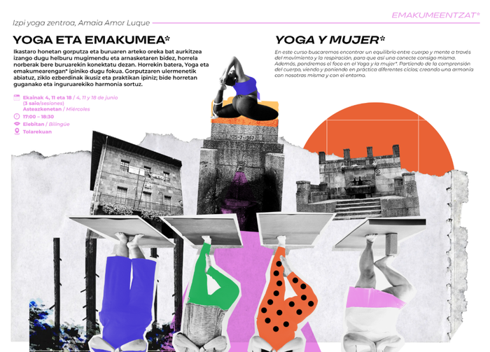 Ikastaroa: "Yoga eta emakumea*"
