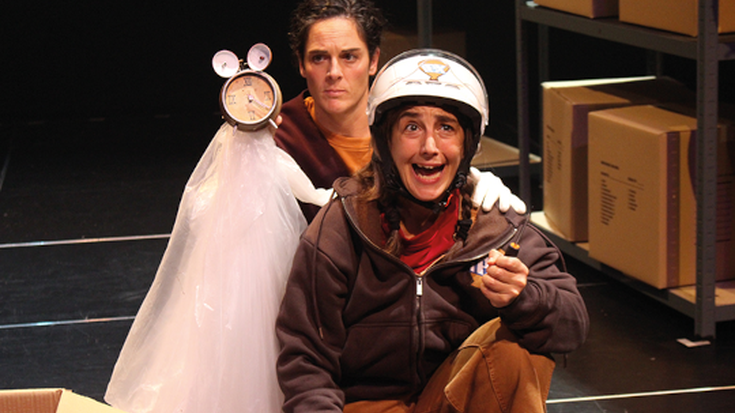 Antzerkia: 'Mamuak ezagutzera joan zen umea'