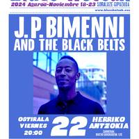 Kontzertua: "J. P. Bimenni and the black belts"