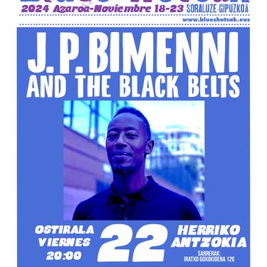 Kontzertua: "J. P. Bimenni and the black belts"