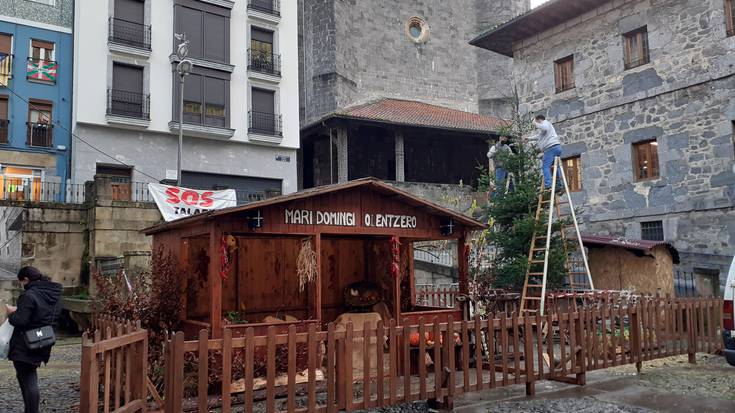 Plaza Berria Gabonetarako gertu