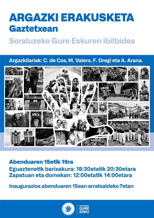 Argazki erakusketa: Gure Eskuren ibilbidea