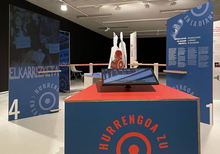 'Zu hurrengoa – En la diana' erakusketa