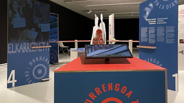 'Zu hurrengoa – En la diana' erakusketa