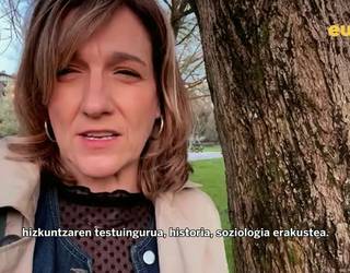 Karmele Jaio: "inportantea da hizkuntzaren testuingurua, historia, soziologia erakustea"
