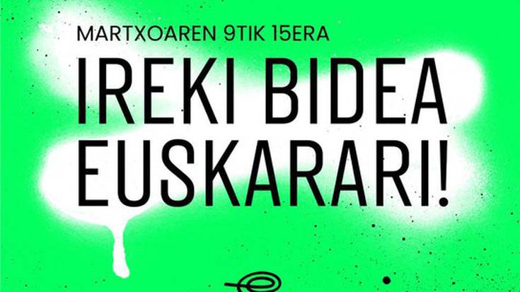 Ireki bidea euskarari!