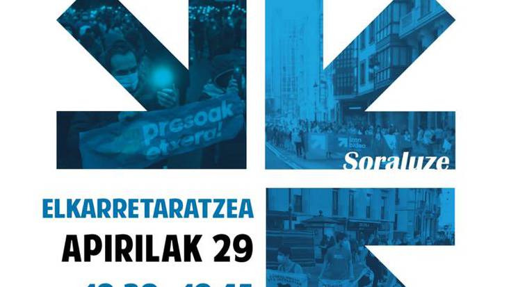 Elkarretaratzea: Preso eta iheslariak etxera (Sare)