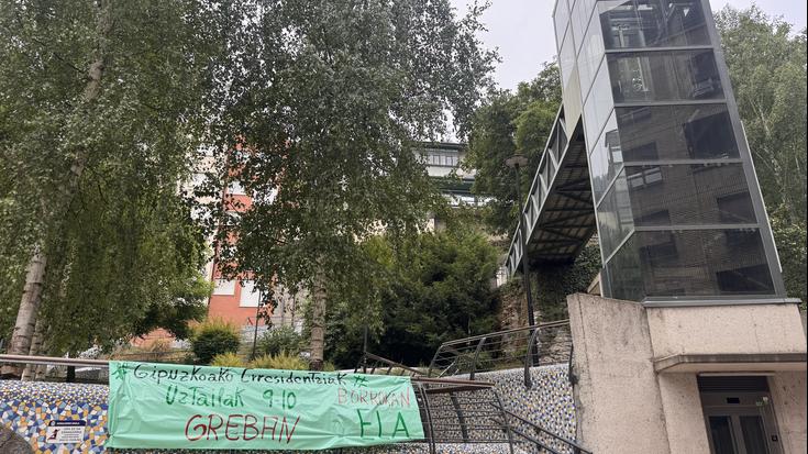 Bihar eta etzi, grebak Gipuzkoako hainbat egoitzatan