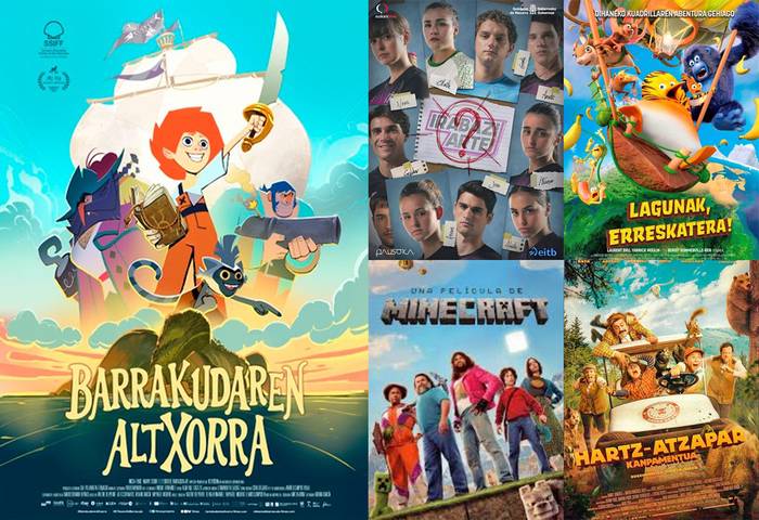 Haurrentzako euskarazko zinema zikloa abiatu dute Mendaroko Udalak eta Arno guraso elkarteak