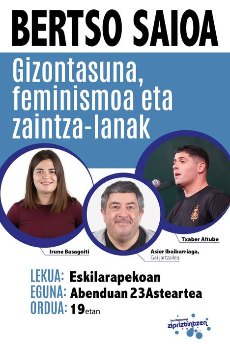 "Gizontasuna, feminismoa eta zaintza-lanak"