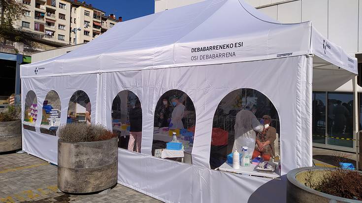 Kasu positibo bakarra atzeman zuten atzo Elgoibarren