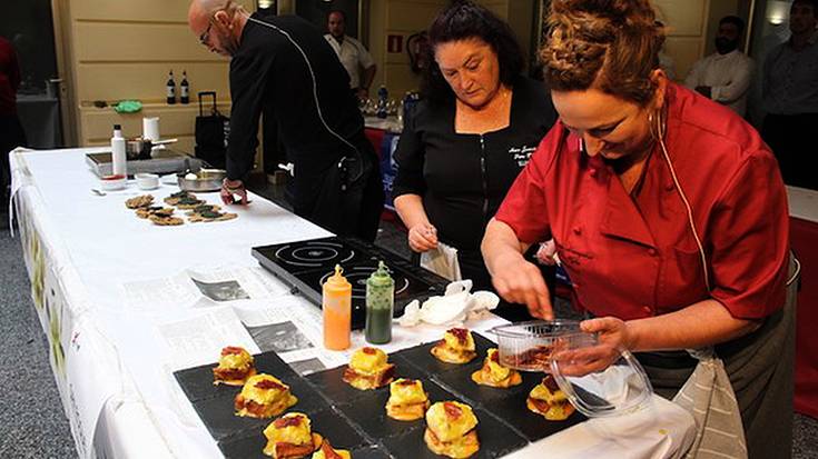 San Roke kafetegia “Bacalaos Alkorta” pintxo txapelketako finalean lehiatu da