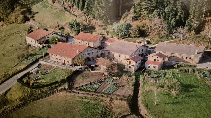 Zengotita auzoko airezko ikuspegia